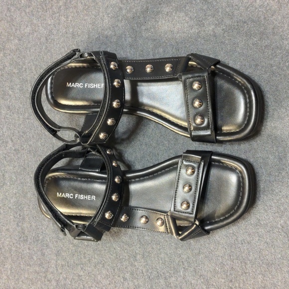 Marc Fisher Shoes - Marc Fisher Kinita Sandal, Women's Size 9.5 M, Black